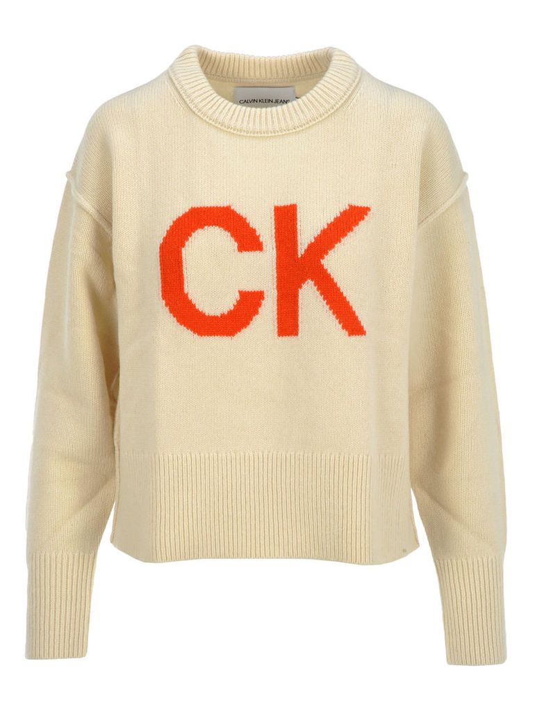 Calvin Klein Jeans Logo Knit Jumper