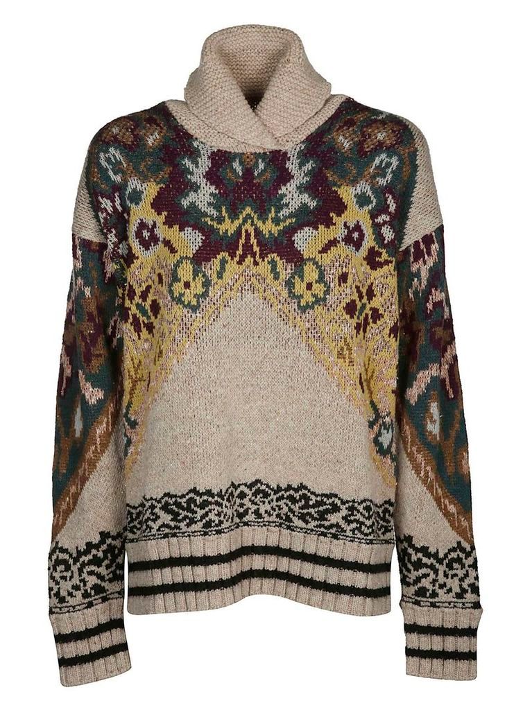 Etro Embroided Knit Sweater