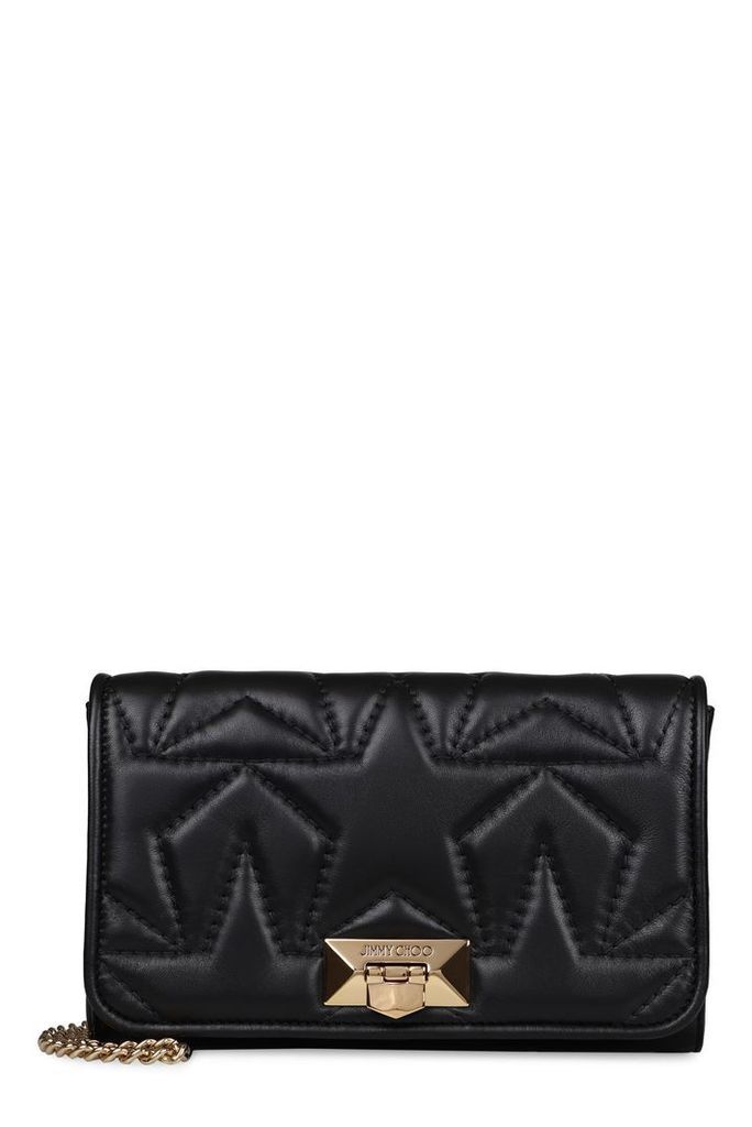 Helia Clutch Quilted Leather Shoulder Bag
