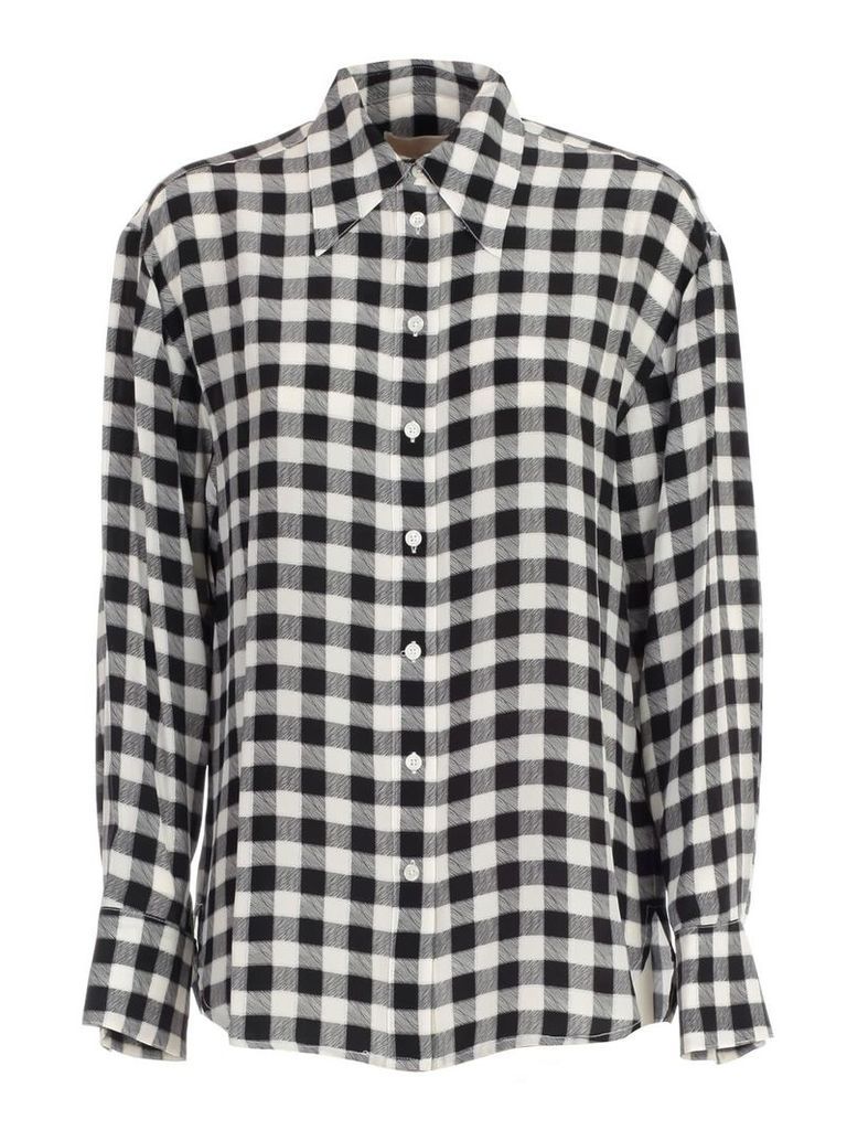 MICHAEL Michael Kors Shirt L/s Silk Check