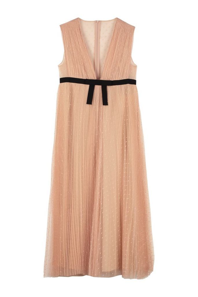 RED Valentino Pleated Tulle Dress