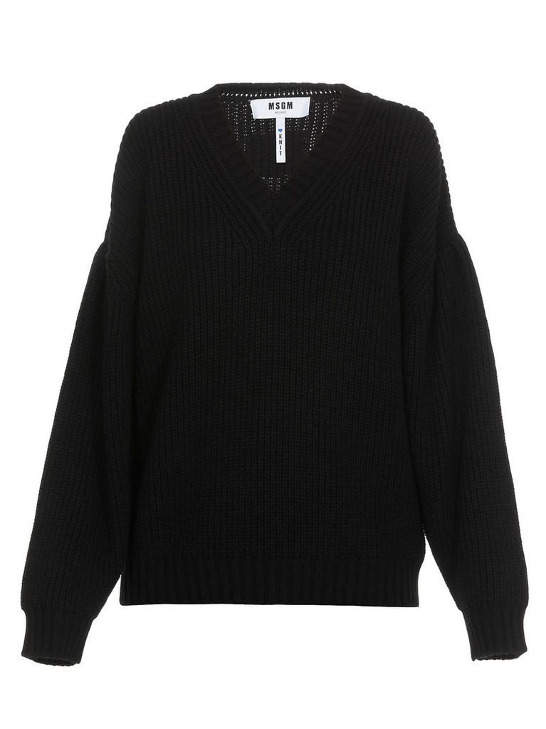 MSGM V Neckline Sweater