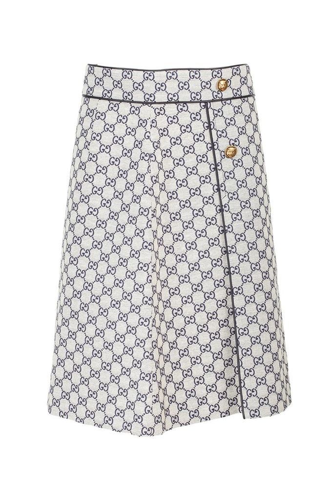 Gucci canvas skirt with GG monogram