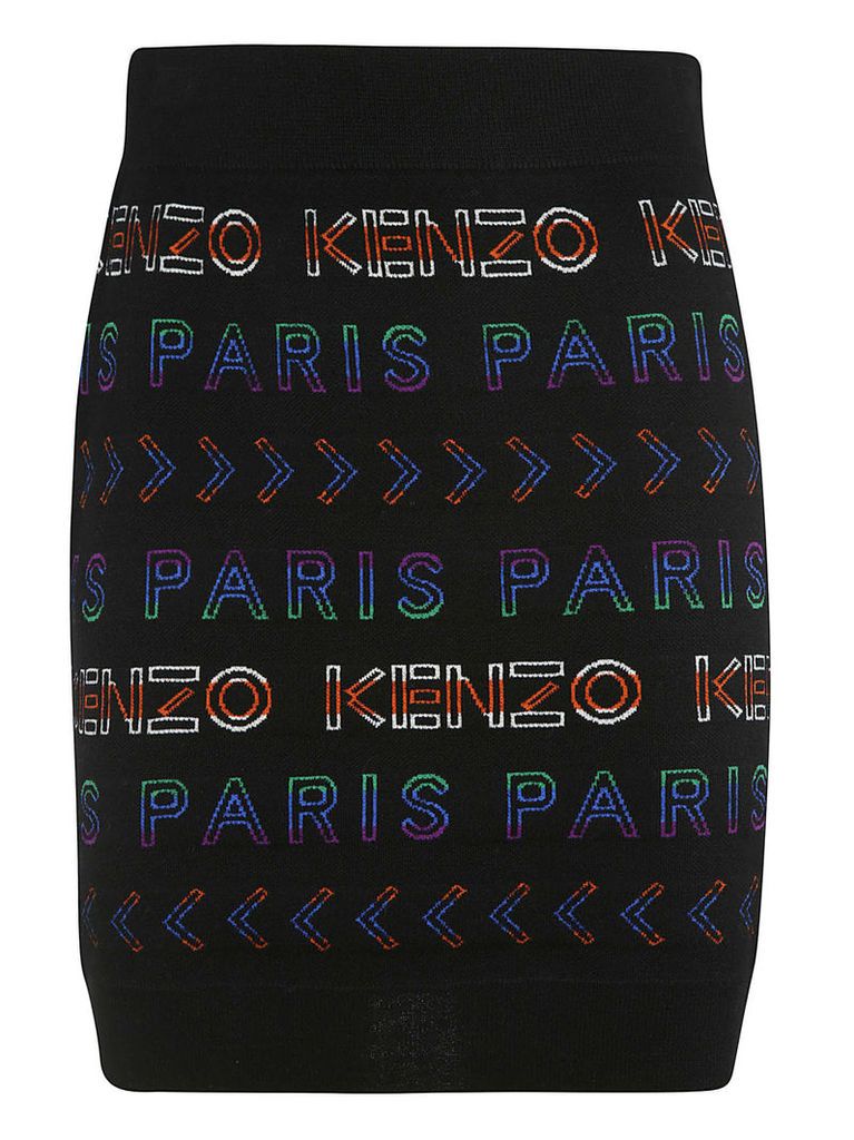 Kenzo Allover Kenzo Paris Tube Skirt