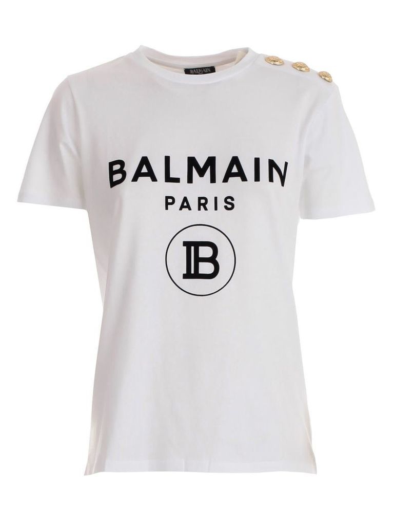 Balmain T-shirt S/s W/logo