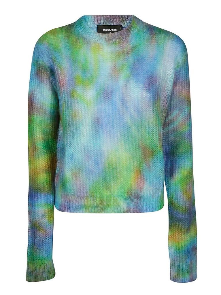 Dsquared2 Tie And Dye Knit Jumper