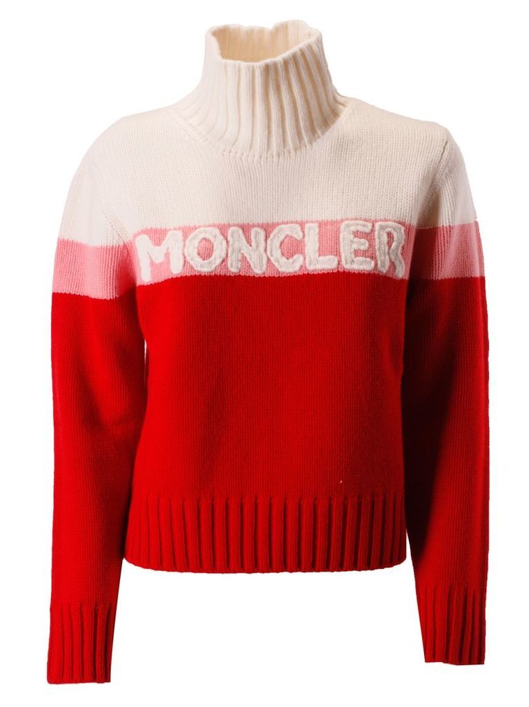 Moncler Logo Embroidered Sweater