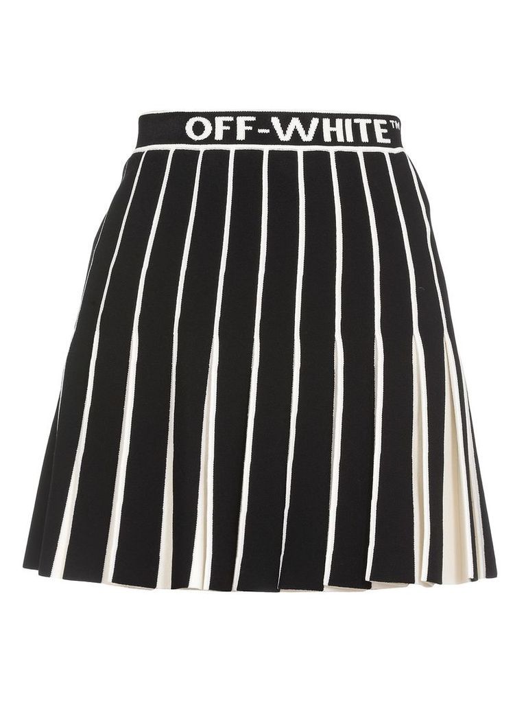 Off-White Ribbed Skirt