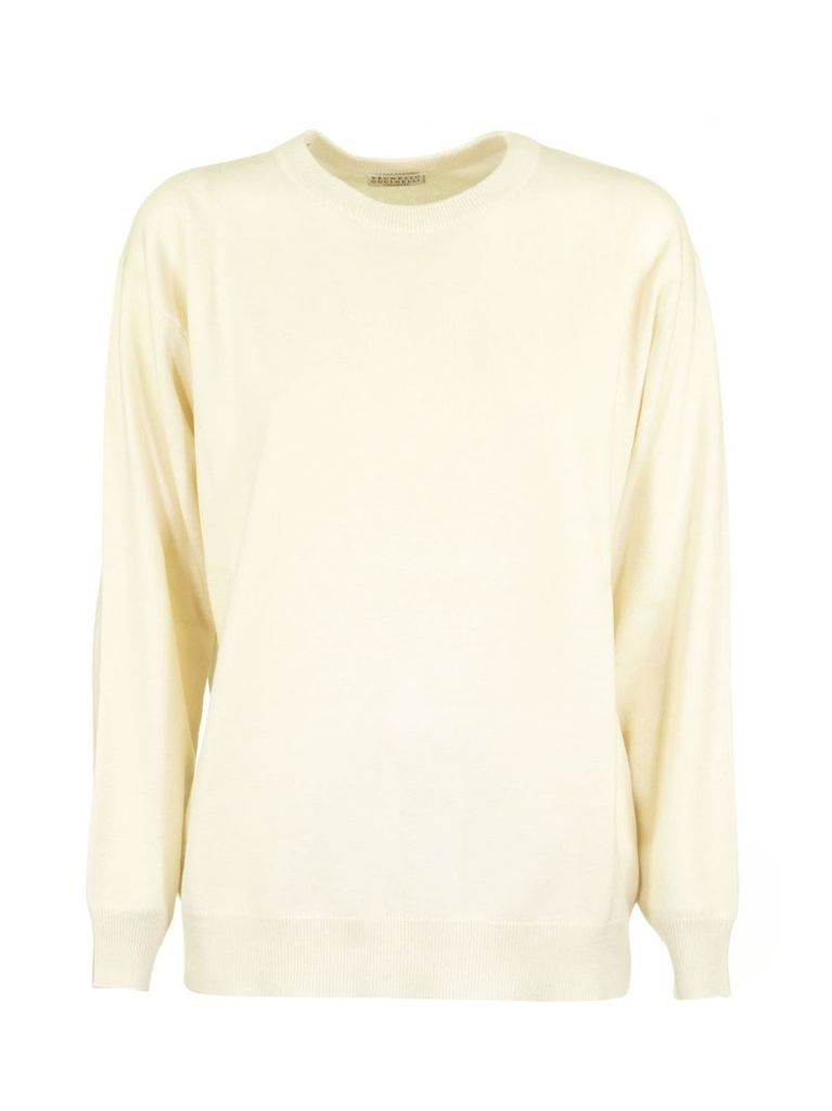 Ivory Round Neck Sweater