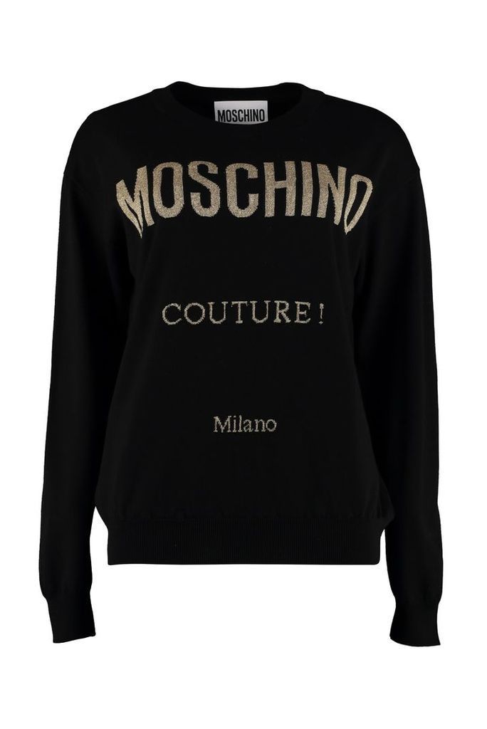 Moschino Intarsia Wool Sweater