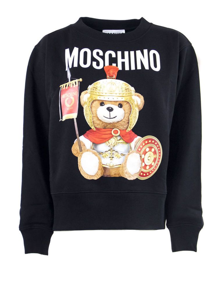 Moschino Black Cotton Sweatshirt