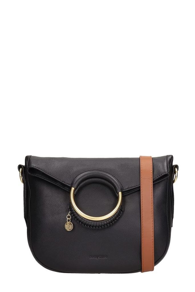 See by Chloé Black Brown Leather Monroe Bag