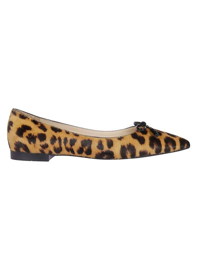 Prada Leopard Print Loafers