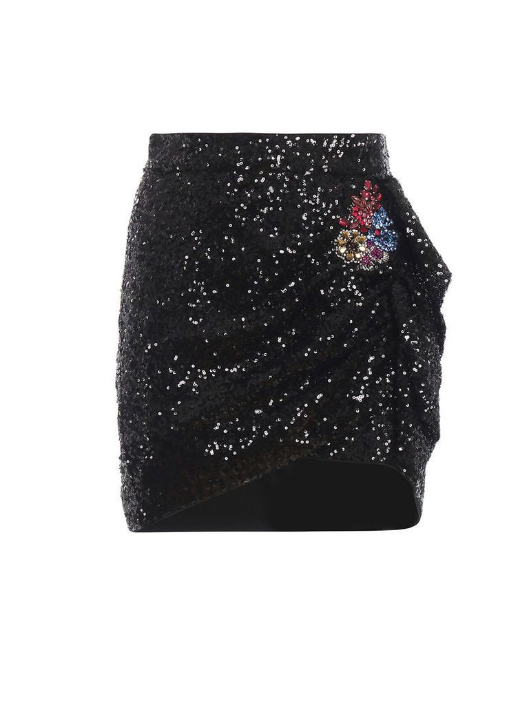 Pinko Lucere Paillettes Skirt