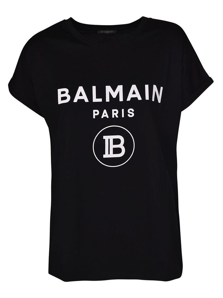 Balmain Logo Print T-shirt