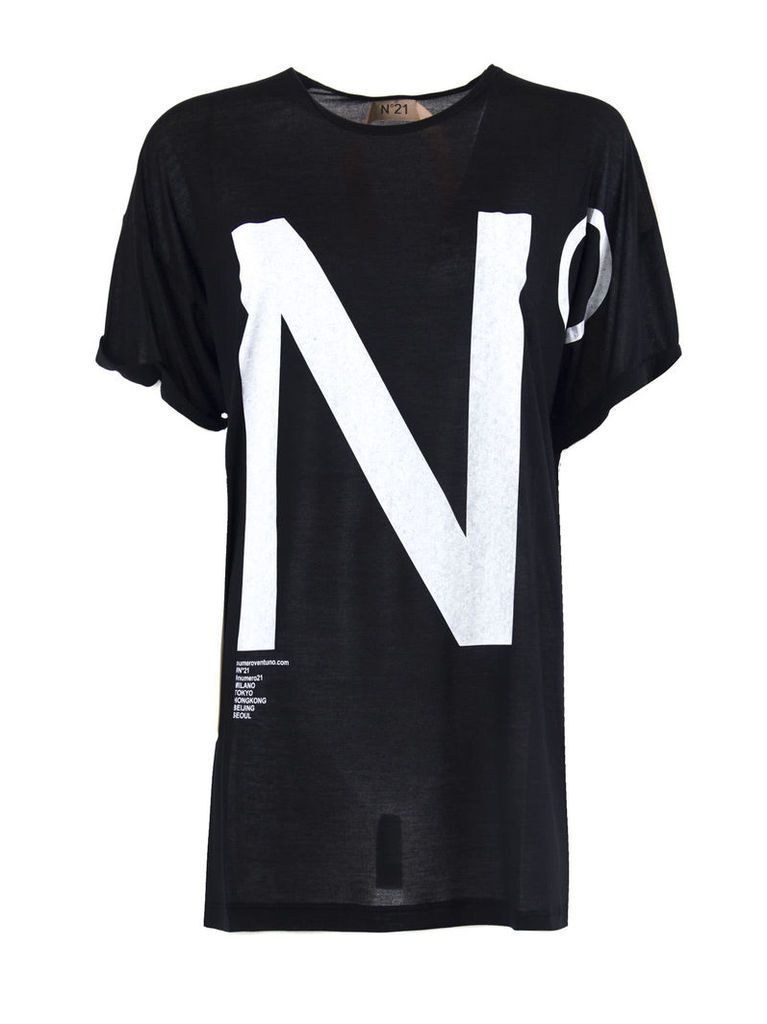 N.21 Black Modal T-shirt
