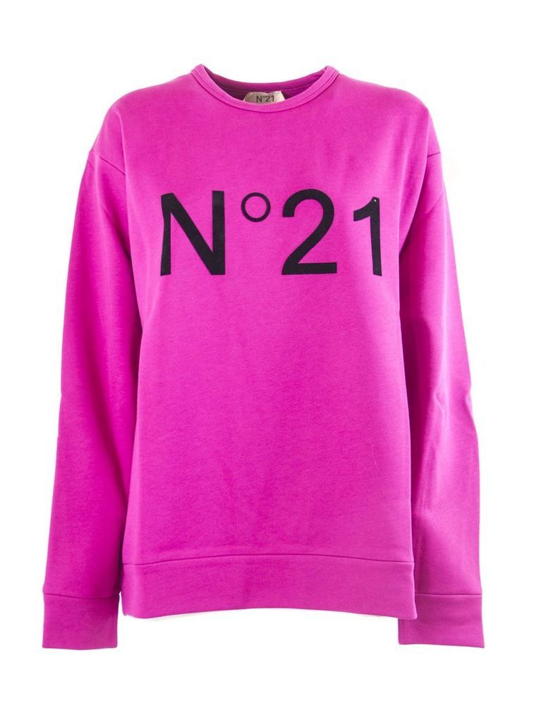 N.21 Fuchsia Cotton Sweatshirt