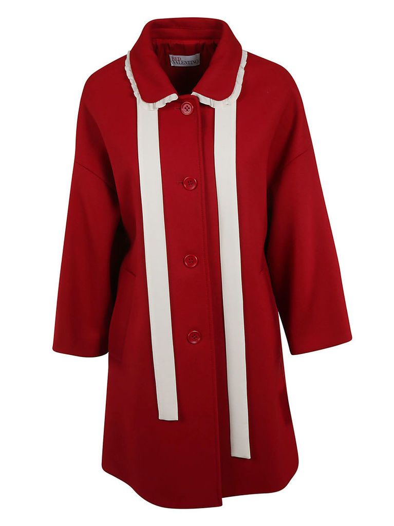 RED Valentino Buttoned Coat