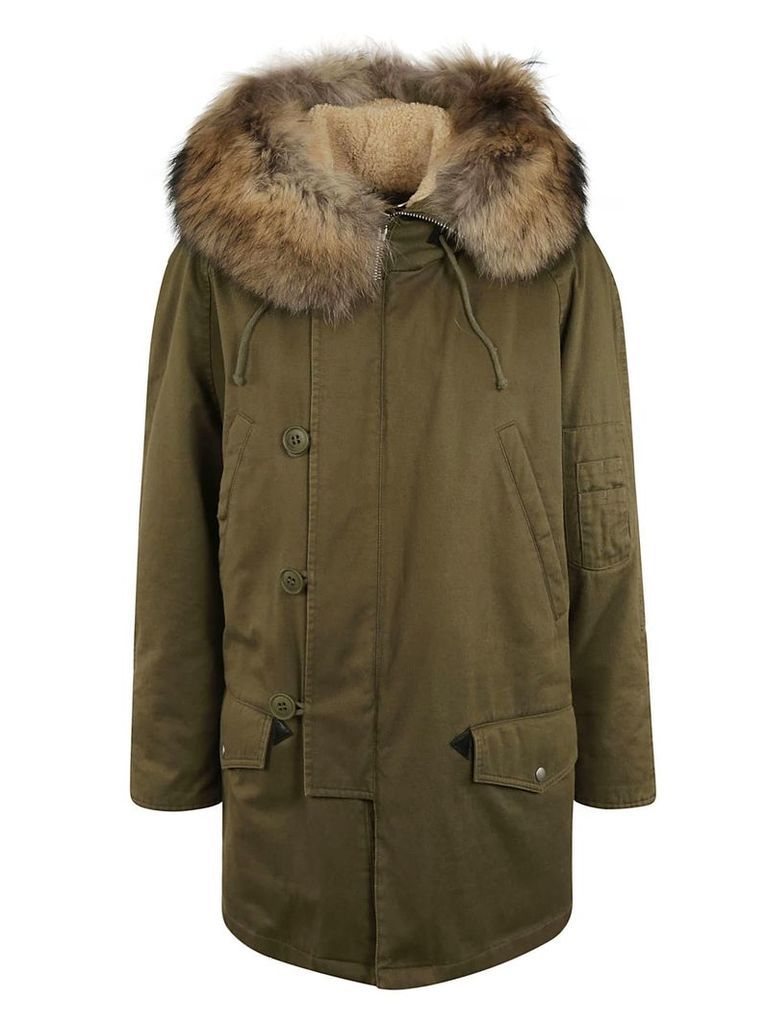 Saint Laurent Faux Fur Jacket