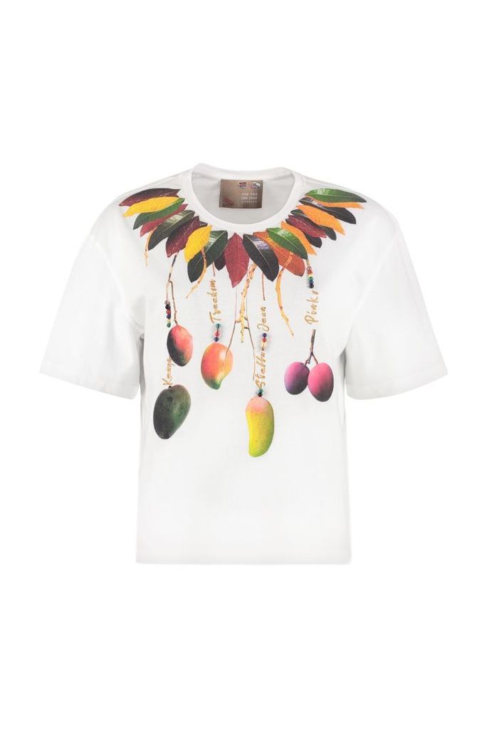 Pinko Printed And Embroidered T-shirt