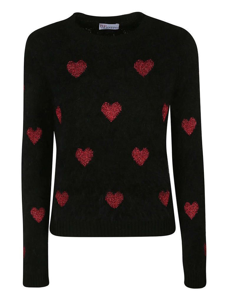 RED Valentino Heart Sweater