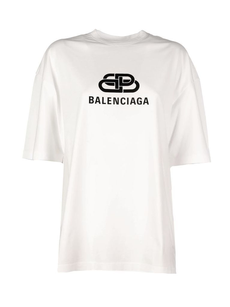Balenciaga Bb Ba Short Anc Cotton Sleeves Over