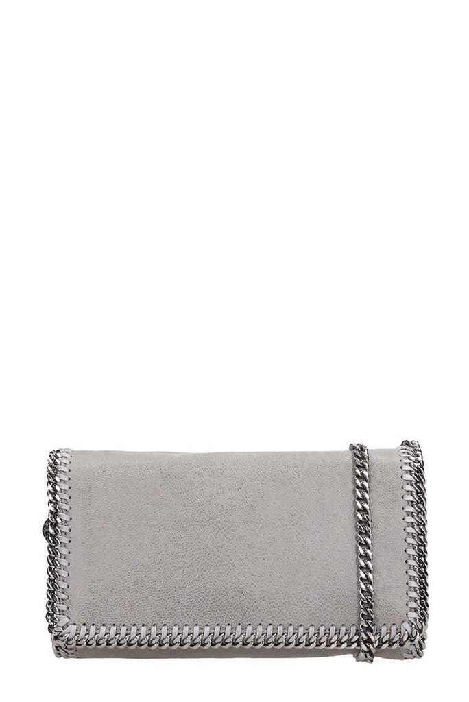 Falabella Shoulder Bag In Grey Polyester