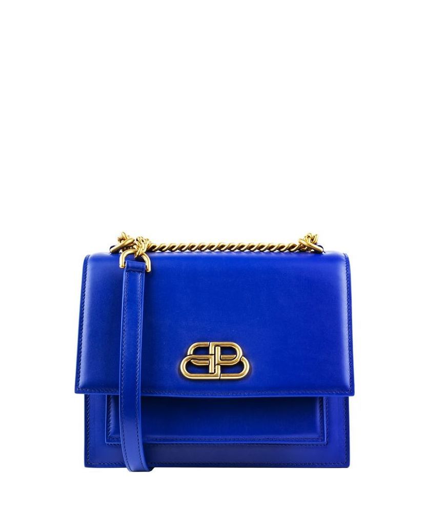 Balenciaga Blue Sharp Bag S