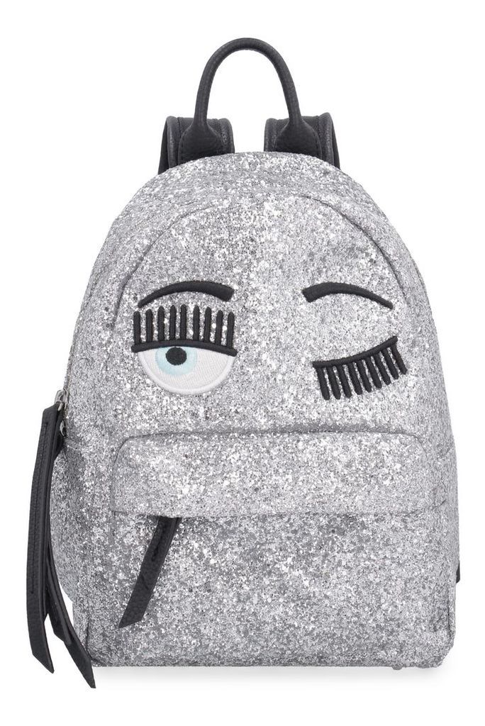 Chiara Ferragni Flirting Eyes Glitter Backpack