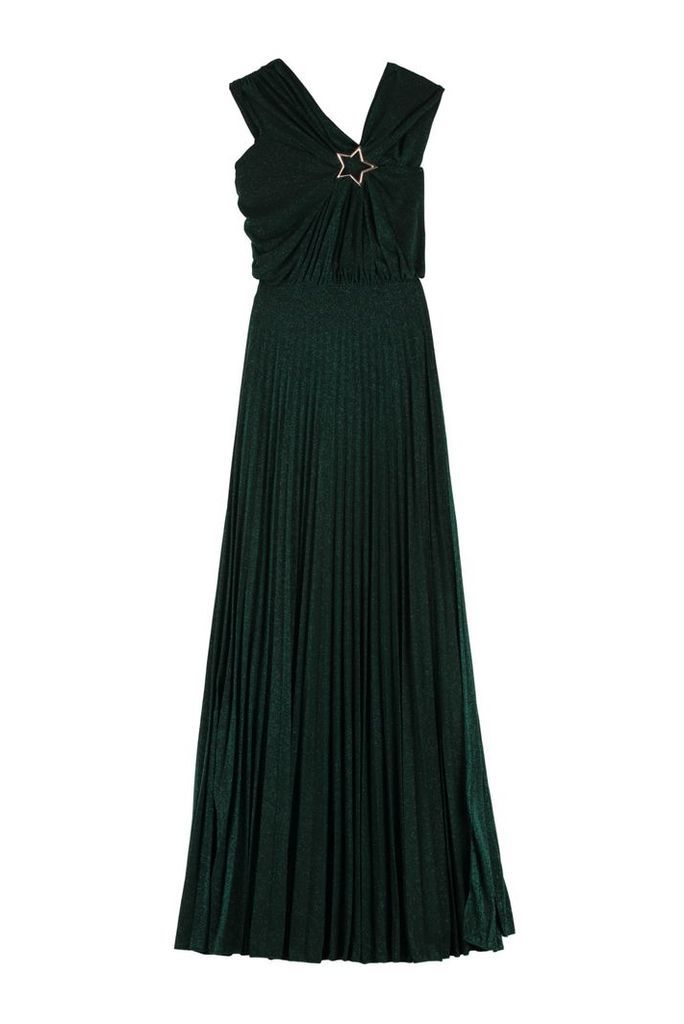 Elisabetta Franchi Celyn B. Draped Asymmetric Dress