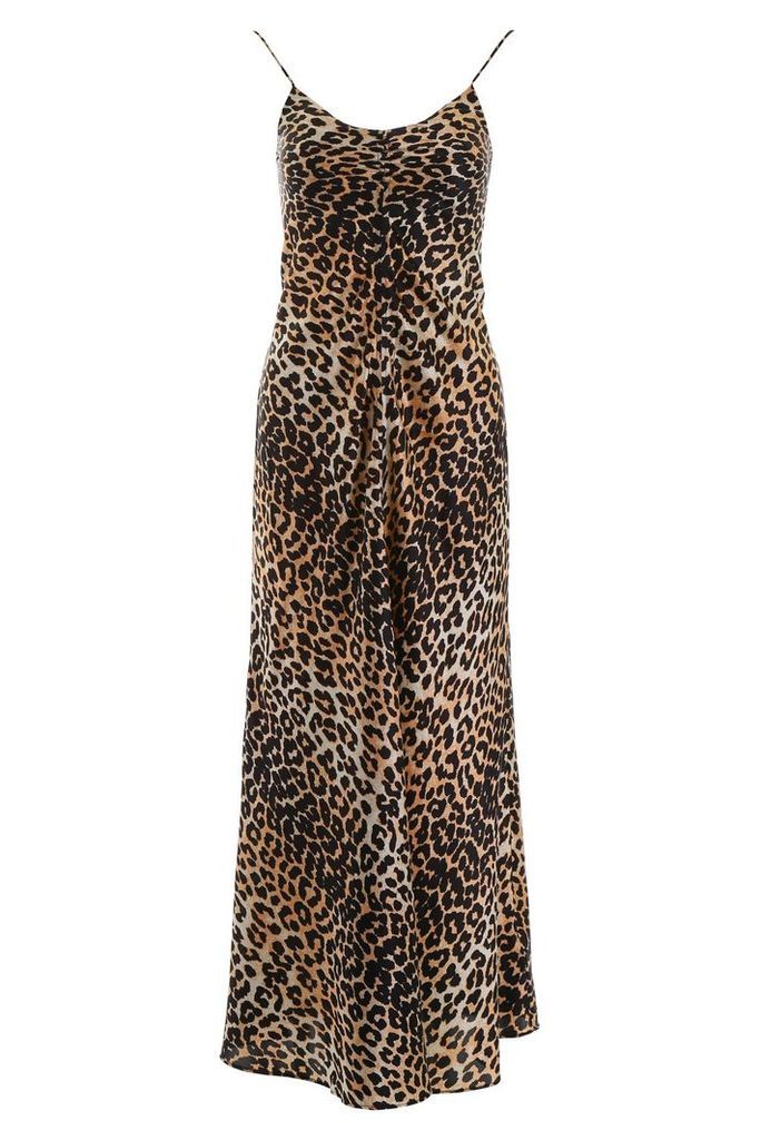 Leopard-print Dress