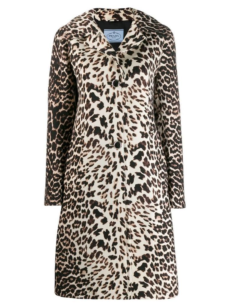 Prada Coat Leopard