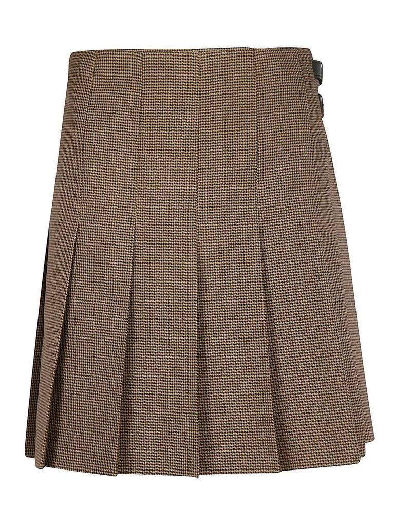 MSGM Pleated Mini Skirt