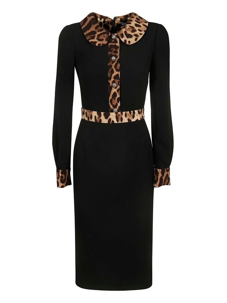 Dolce & Gabbana Animal Print Dress