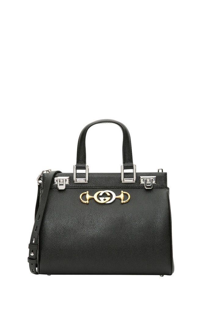 Gucci Gucci Zumi Grainy Leather Small Top Handle Bag