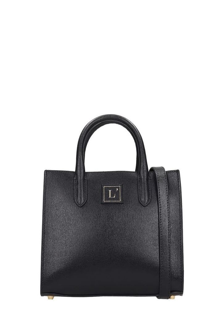 LAutre Chose Hand Bag In Black Leather