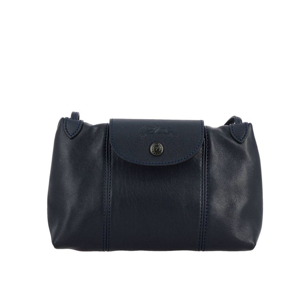 Handbag Le Pliage Cuir Longchamp Shoulder Bag In Leather