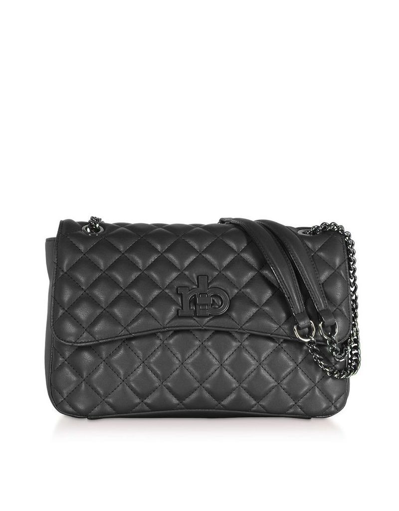 Roccobarocco Rb Releve Quilted Eco Leather Shoulder Bag