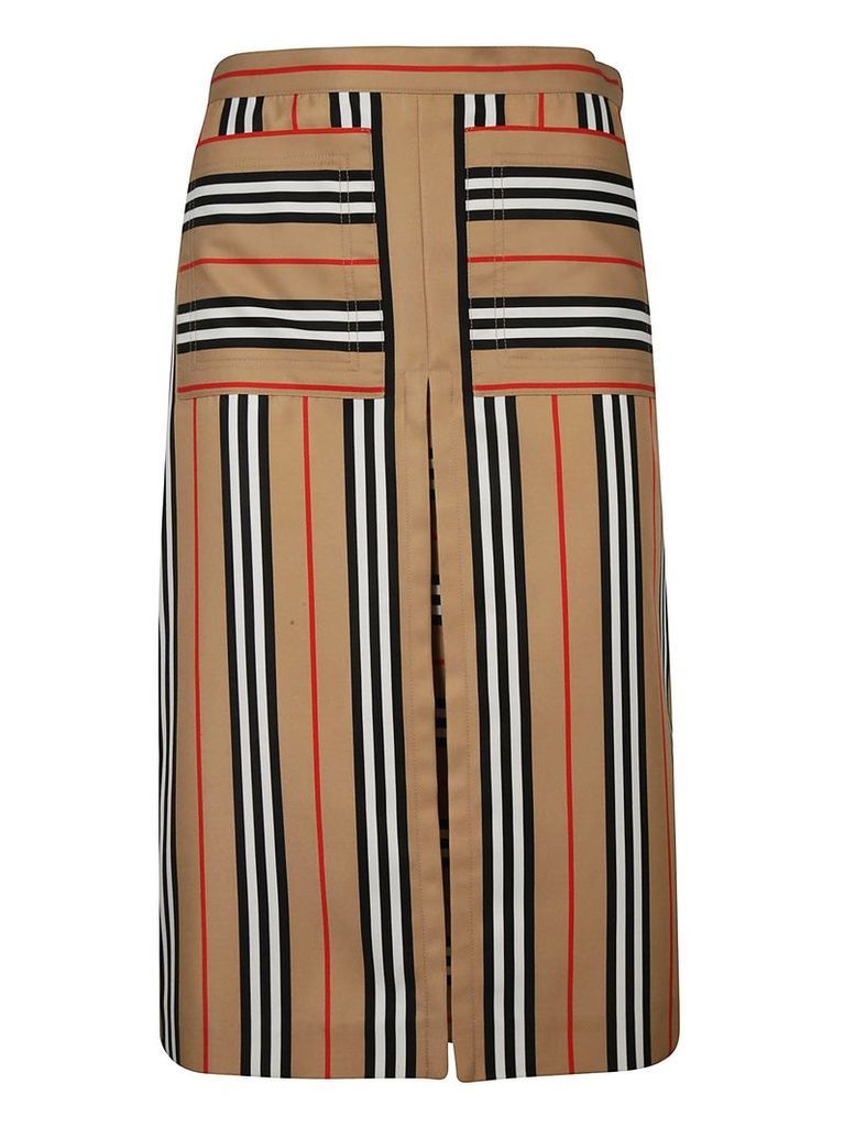 Burberry Striped Skirt
