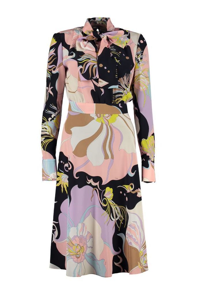 Emilio Pucci Printed Silk Dress