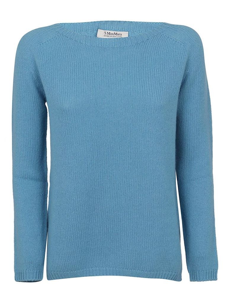 Blue Cashmere Sweater