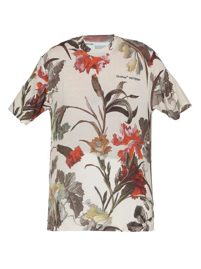 Off-White Floral Over Tee