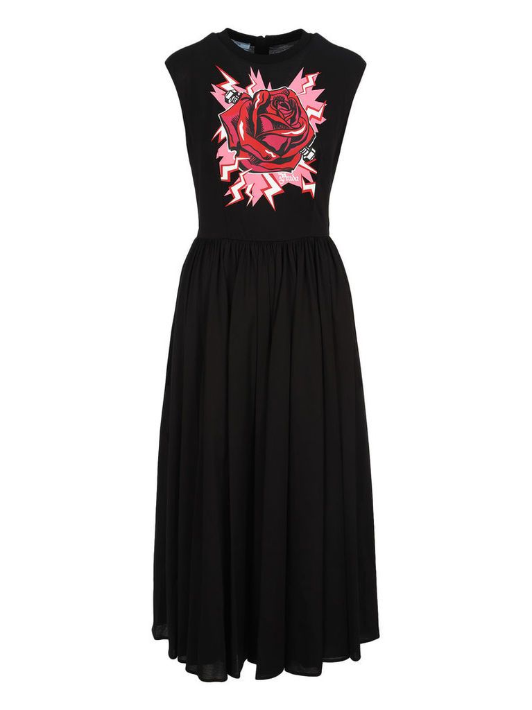 Prada Rose Maxi Dress