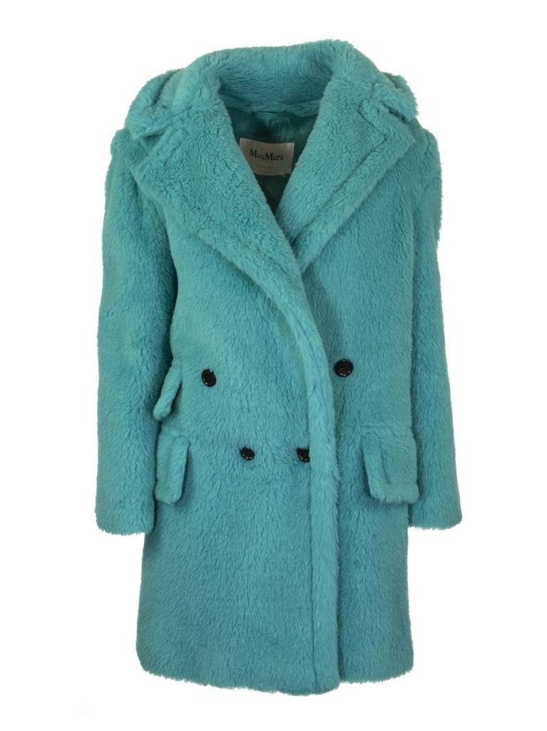 Max Mara Turquoise Coat