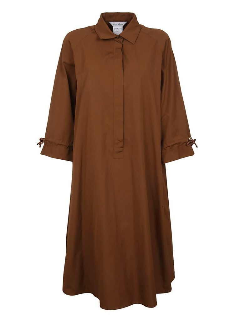Brown Cotton Dress
