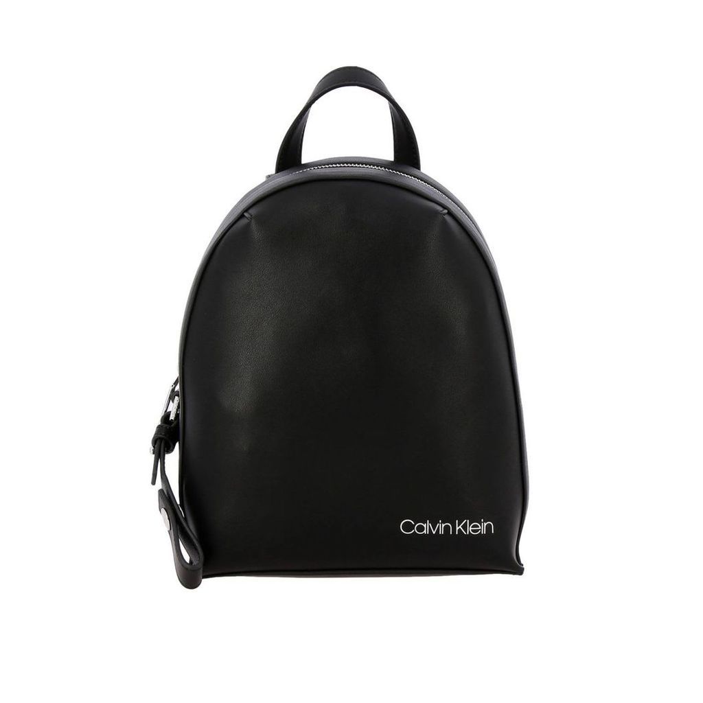 Calvin Klein Backpack Stride Calvin Klein Backpack In Eco-leather With Logo