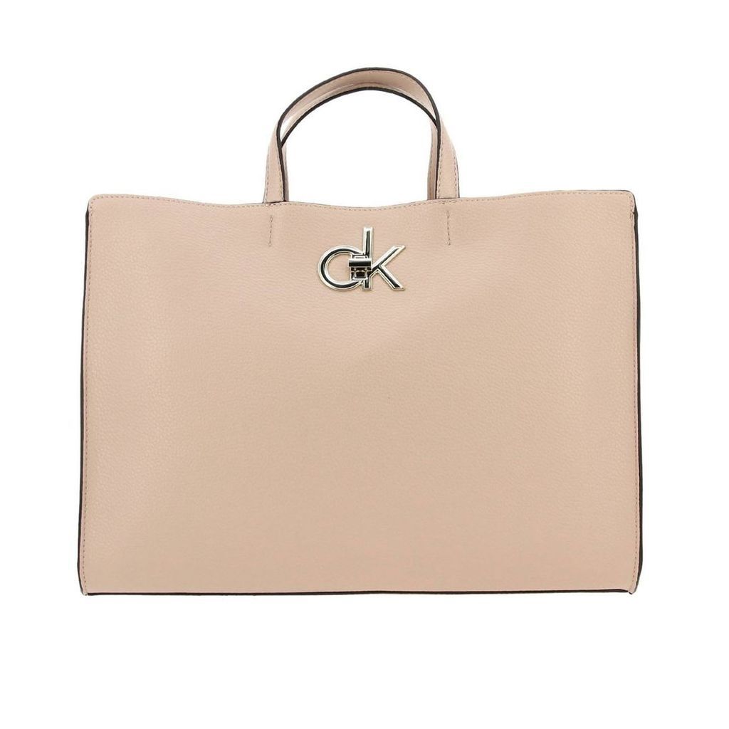 Calvin Klein Handbag Re-lock Calvin Klein Bag In Hammered Ecological Leather