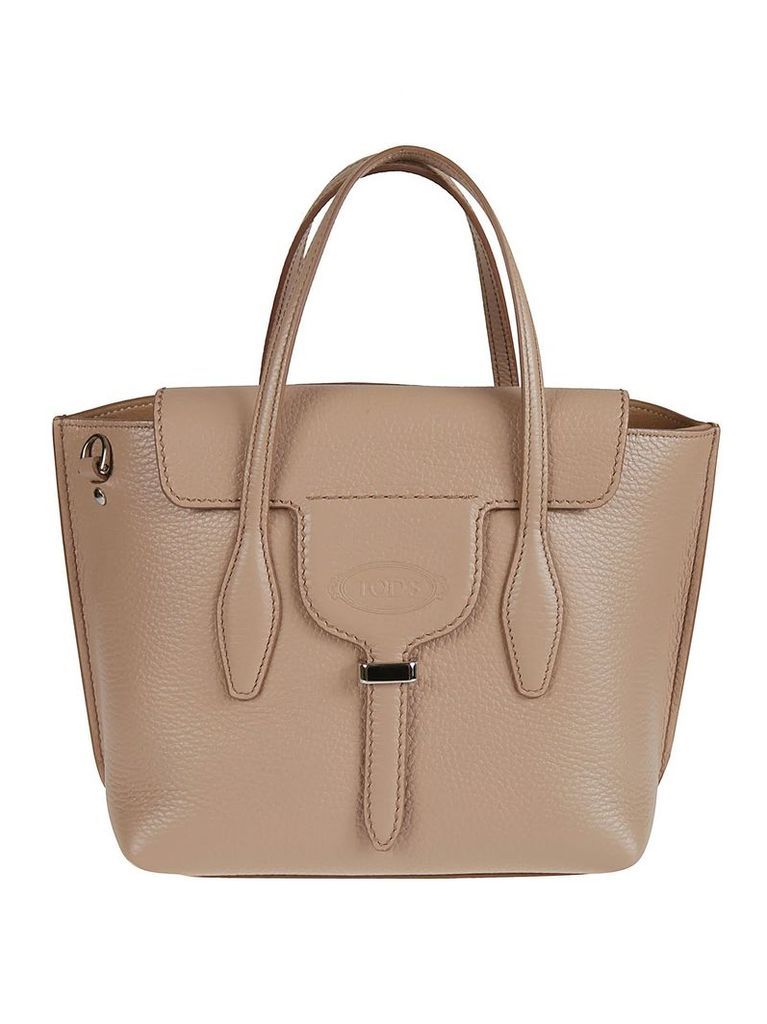 Tods Embossed Logo Tote
