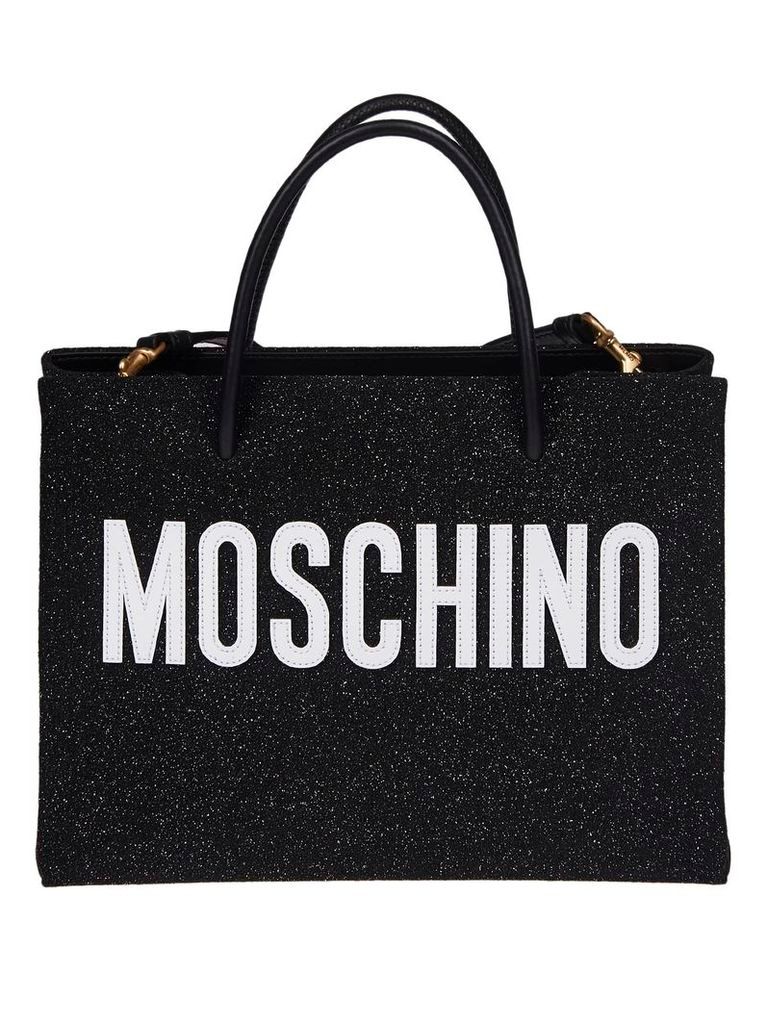Moschino Glitter Shopping Bag