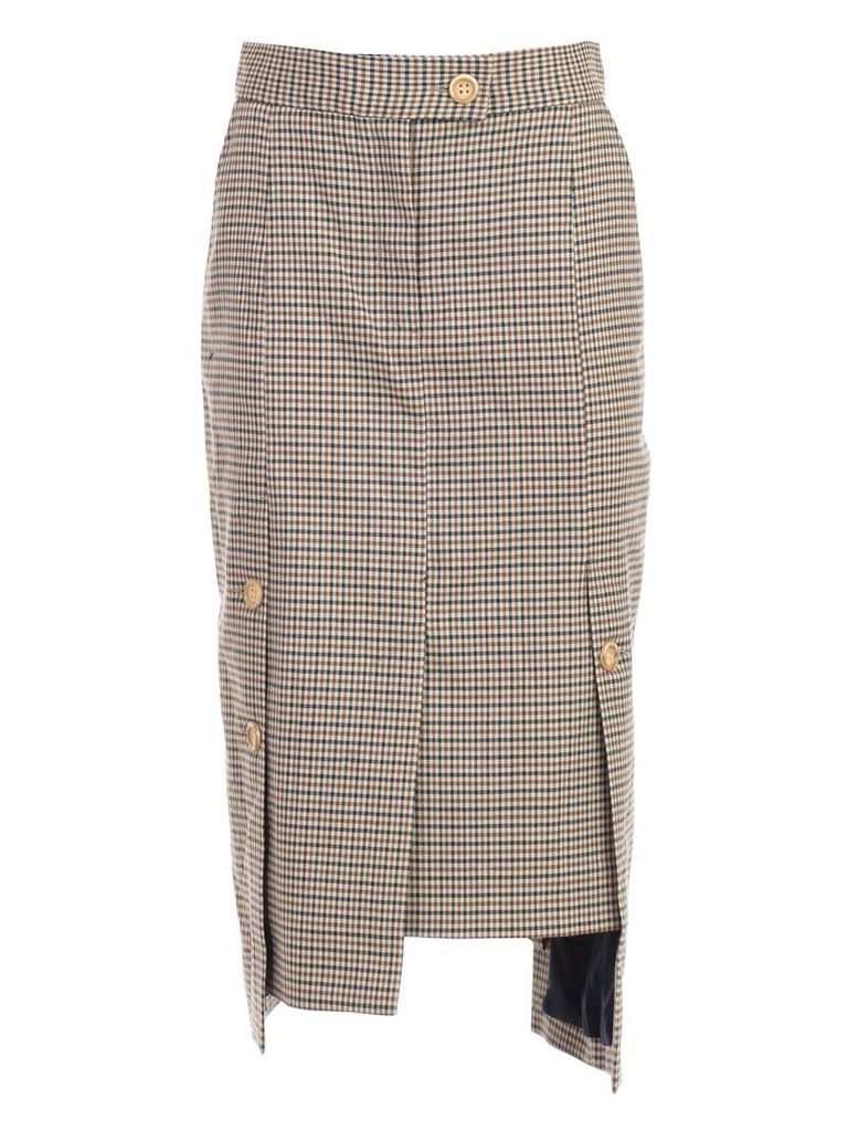 Eudon Choi Skirt Long Check